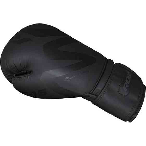 Боксерські перчатки RDX F15 Matte Black 14 ун. Кам'янське