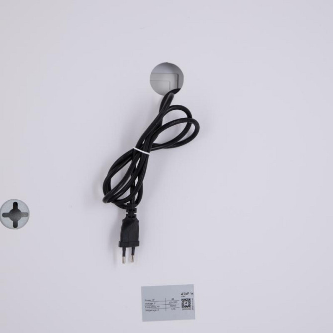 Дзеркало настінне овальне сенсорне Qtap Gemini 800х700 з LED-підсвіткою Touch, з антизапотіванням із диммером Харків - фото 7