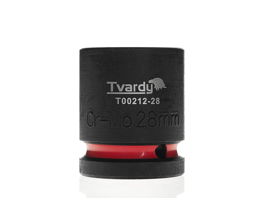 Головка ударна "Tvardy" з хром-молібденової сталі (Cr-Mo)  3/4"  6-гранна 28 мм Київ - фото 1