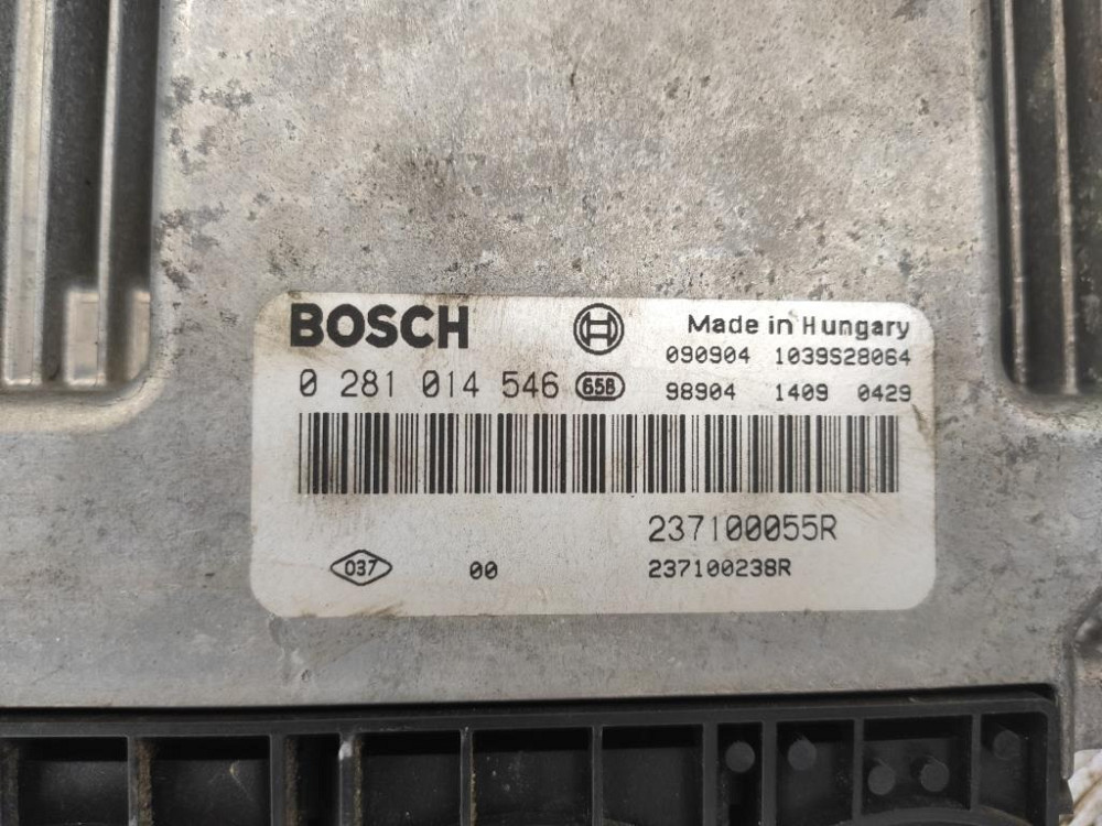 Блок керування двигуном Renault Megane III 1.9 dCi 2009-2016 (комплект) Ковель - фото 4