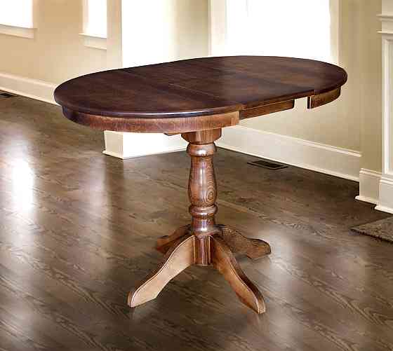 Стіл Чумак-2 розкл (D=80)+30), темн горіх Київ