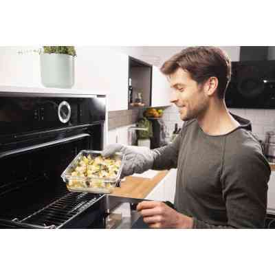 Пищевой контейнер Tefal Masterseal Glass Red 1.3 л (N1041010) Винница