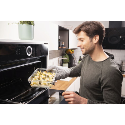 Харчовий контейнер Tefal Masterseal Glass Red 1.3 л (N1041010) Вінниця - фото 4