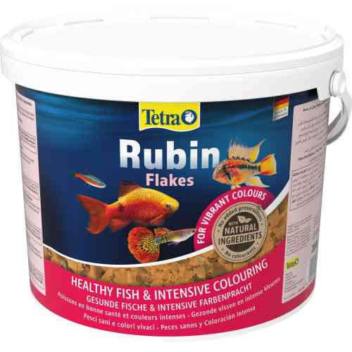 Корм Tetra Rubin Flakes для аквариумных рыбок для окрашивания хлопья 2,05 кг/10 л Киев