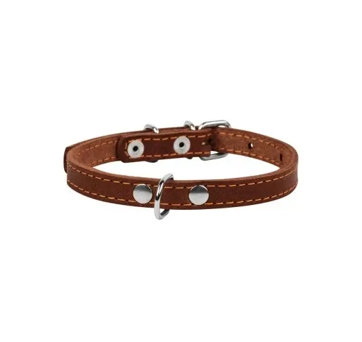 Нашийник CoLLaR одинарний (ширина 14мм, довжина 27-35см) коричневий Київ - фото 2