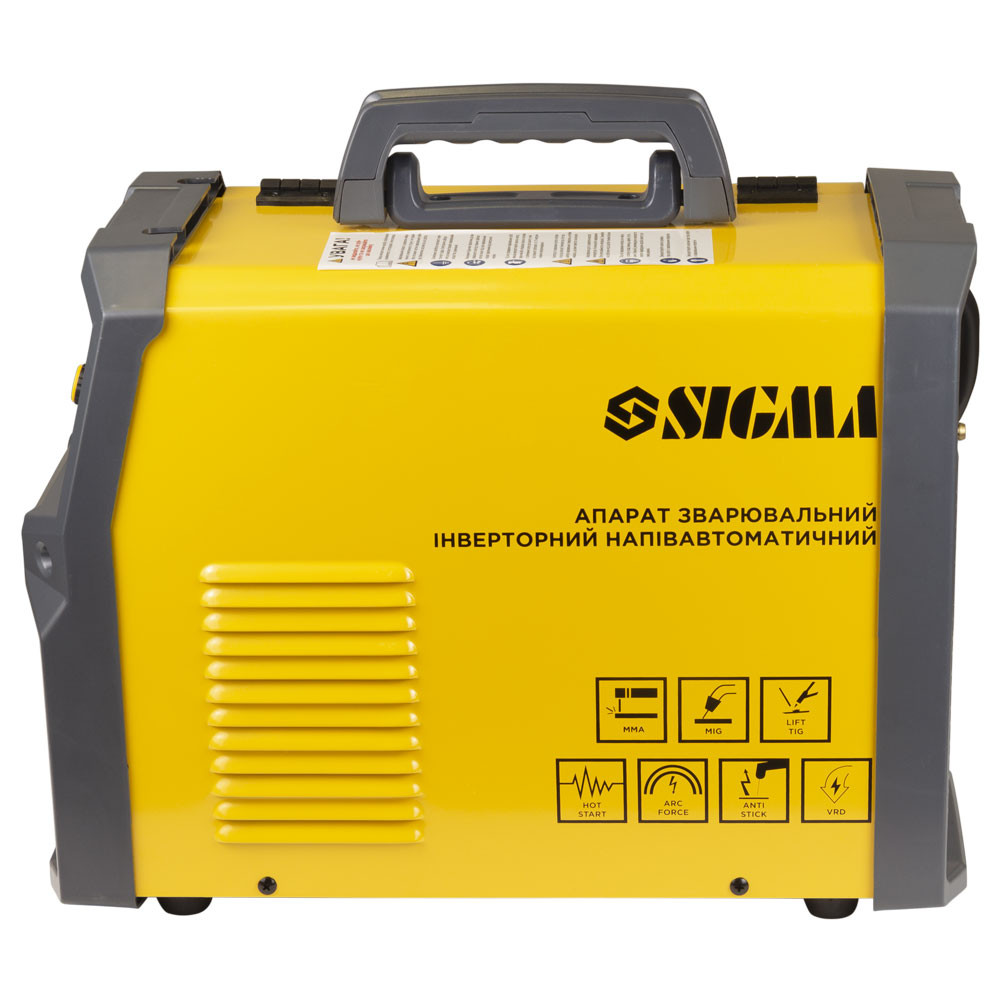 Sigma Аппарат сварочный инверторный полуавтомат МIG/MMA-160А электрод 4мм проволока 0.8-1мм LED Коломия - фото 6