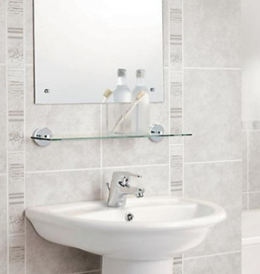 Скляна полиця у ванну Gedy Felce (FE19-13-55) Київ - фото 4