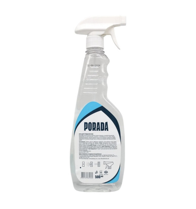 Porada Засіб для миття скла 0,5 л Виноградов - изображение 2