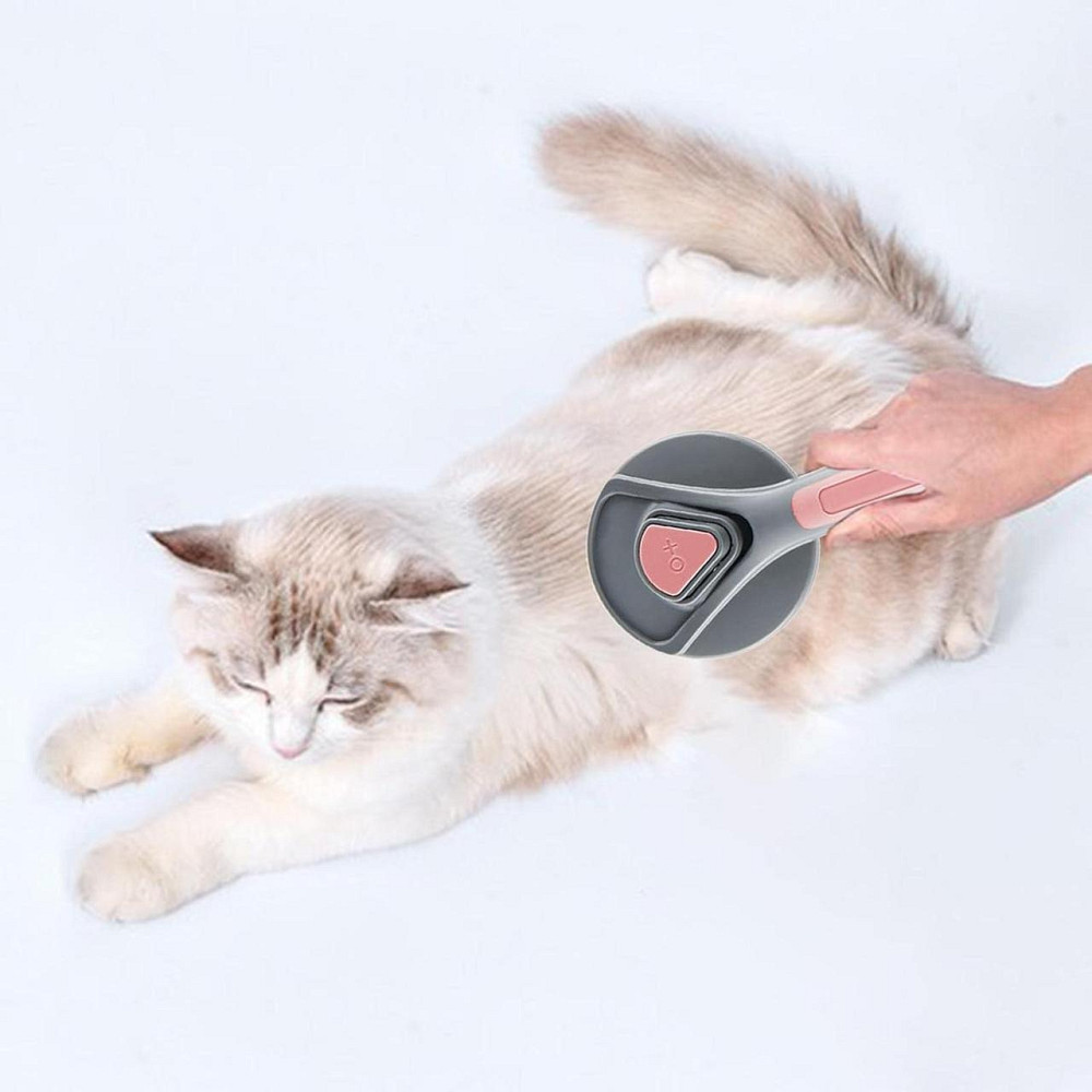 Массажная щетка для собак и кошек с самоочисткой Киев - изображение 1