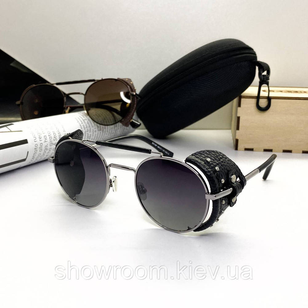 Чоловічі сонцезахисні окуляри з поляризацією Polarized (97313) grey Київ - фото 1