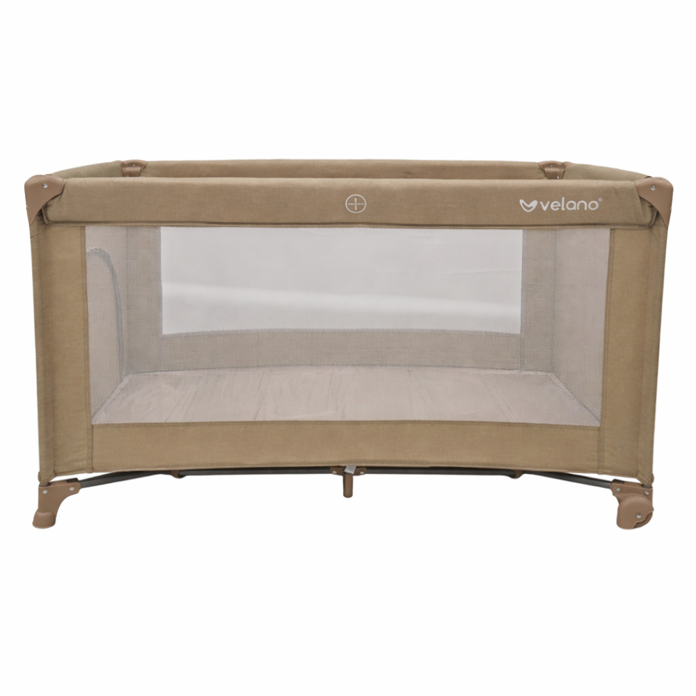 Ліжко-манеж дитяче VELANO Flexi, beige Київ - фото 1