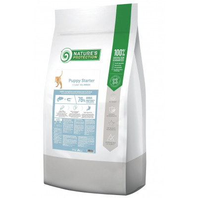 Сухой корм для собак Nature's Protection Puppy starter All breeds 18 кг (NPB46037) Винница - изображение 1