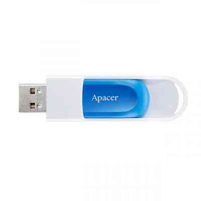 USB флеш накопичувач Apacer 64GB AH23A White USB 2.0 (AP64GAH23AW-1) Вінниця