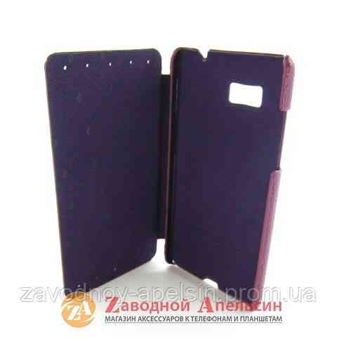 Чохол книжка HTC Desire 600 Melkco purple шкіра Одеса