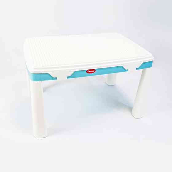 Дитячий набір "Граємось та навчаємось" 04660/7 в наборі стіл, стілець, конструктор Вінниця