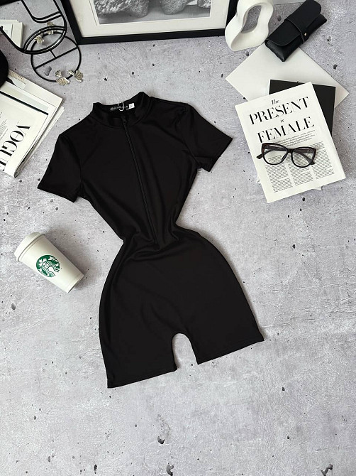 Женский стильный повседневный комбинезон микродайвинг 44/46 Одесса - изображение 4