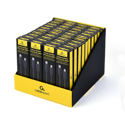 Дата кабель USB-C to Lightning 1.8m USB2.0 Cablexpert (CCDB-mUSB2B-CMLM-6) Вінниця - фото 3