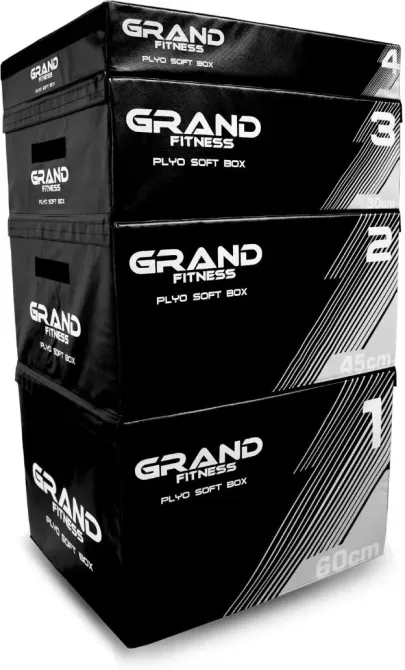 Тренажер Grand Скрині Plyometryczne Black Zestaw SF293B Киев - изображение 1