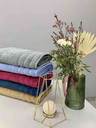 Рушник махровий Ideal Textile Косичка однотонний щільність 500 г/м2 70х140 см (56860737) Чернівці