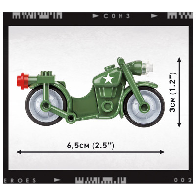 Конструктор Cobi Company of Heroes 3 USA Центр Авіапідтримки, 652 деталі (COBI-3042) Вінниця - фото 4