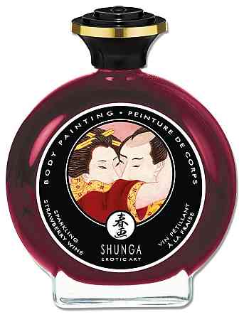 Краска для тела - Shunga Body Painting Strawberry Sparkling Wine Sex Aura Киев