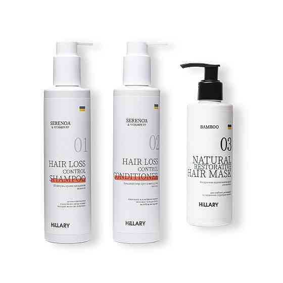 Набор Serenoa & РР Hair Loss Control, 500 мл + Натуральная маска Bamboo, 200 мл Киев