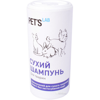 Шампунь для животных Pet's Lab Сухой 150 мл (9768) Винница - изображение 1