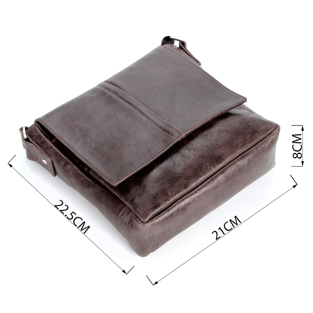 Мессенджер SHVIGEL 00794 Коричневий Київ - фото 7