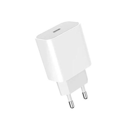 Зарядное устройство Denmen USB-C PD20W 3.6A + cable USB-C to USB-C white (DM-DC06T-WH) Винница - изображение 4