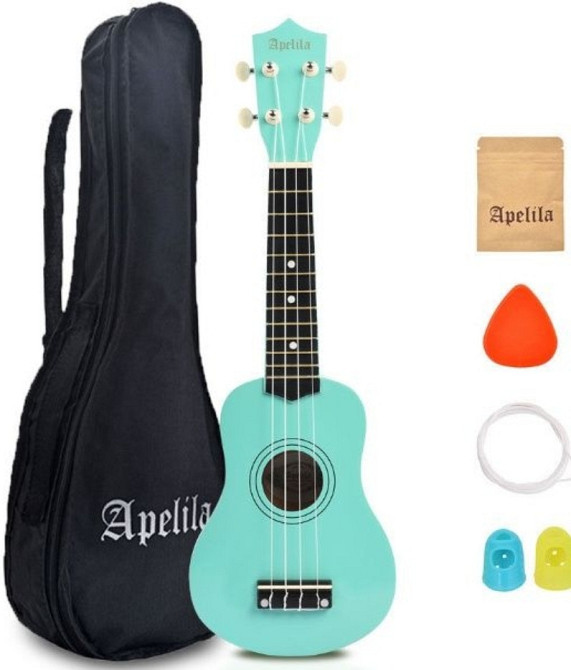 Укулеле сопрано (гавайська гітара) APELILA (Набір). Харків - фото 1
