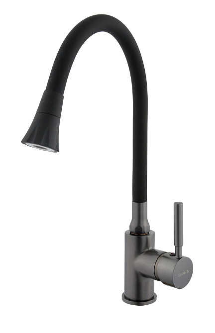 Змішувач для кухні Globus Lux Lazer GLLR-0203SA-GP-B01 (000027553) Київ - фото 2