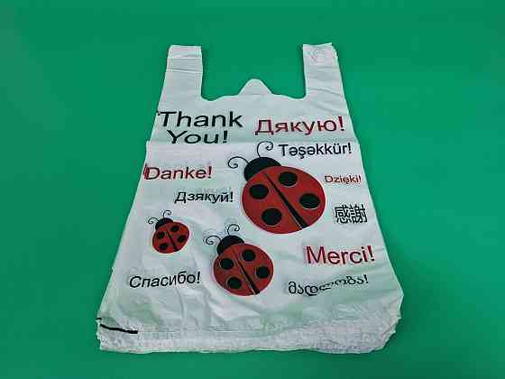 Ергономічні поліетиленові «майки» (28+2*7,5х49) "Сонечко" (100 шт.) Харків