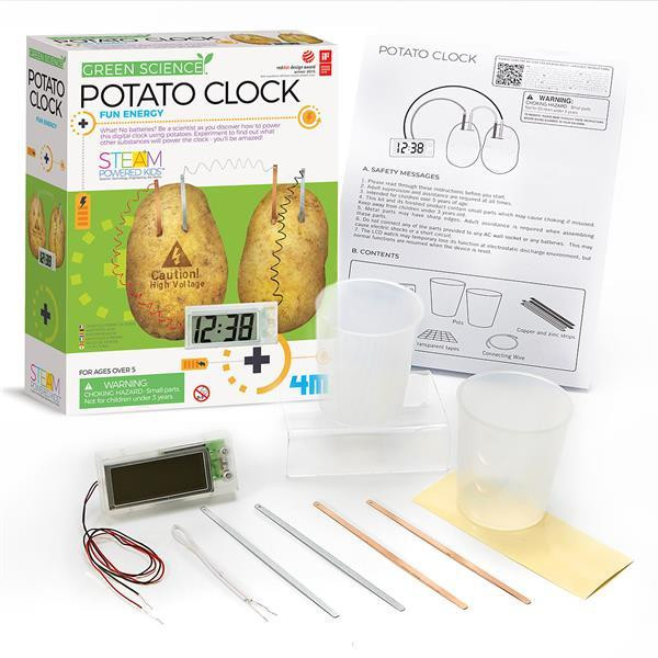 Набір для досліджень 4M Картопляний годинник (00-03275) Харків - фото 20
