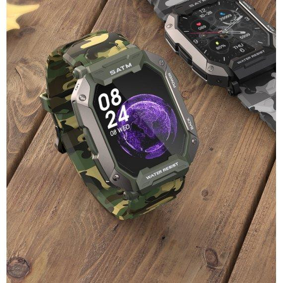 Умные наручные часы Smart UWatch Military (Камуфляж) Винница - изображение 4