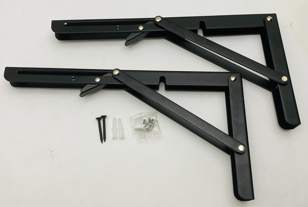 Складні кронштейни для полиць 30см\16см 2шт Луцьк - фото 2