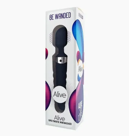 Мінівібромасажер Alive Be Wanded Black Львів