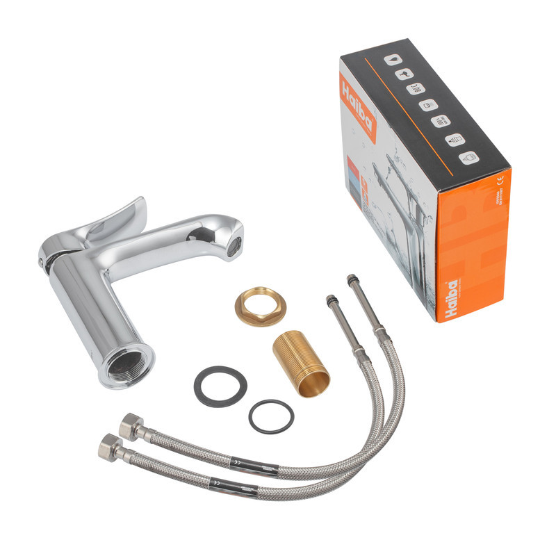 Смеситель для умывальника HAIBA BOLERO 001 HB9574 Харьков - изображение 4