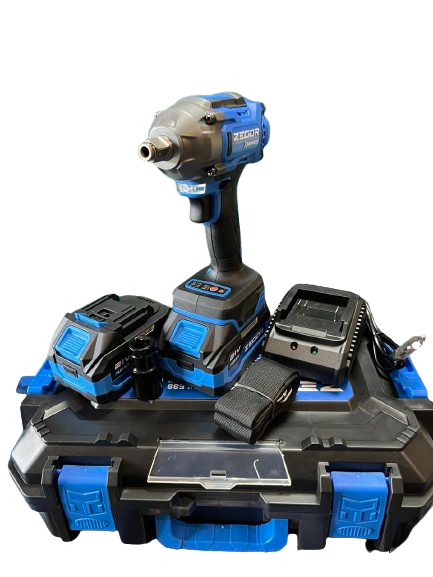 Гайковерт аккумуляторный бесщеточный ZEGOR SDAX-21BL-500 (акум 21V 4Ah 2шт и зарядка) Киев - изображение 1