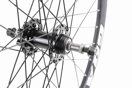 Колесо 24" заднє V/Disk-brake, обід "крапля" алюмінієвий, втулка 14Gx36H, під вільнобіг, кріпл. гайка, "GRAVITY" Київ