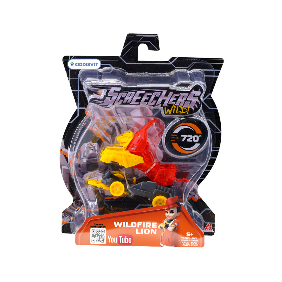 Машинка-трансформер Вайлдфаер Лаен Screechers Wild! EU685004 Винница - изображение 1