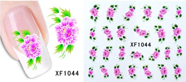Наклейки для ногтей XF1044 Киев - изображение 3