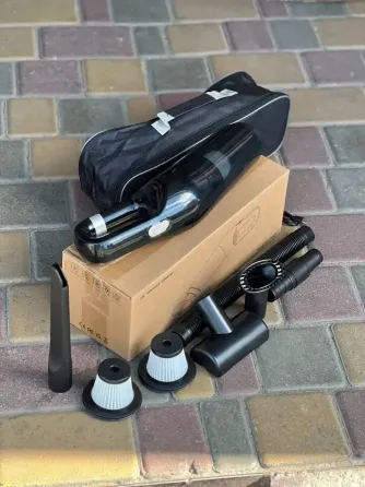 Автомобильный пылесос беспроводной аккумуляторный Vacuum cleaner set AND-66-20 Коломия