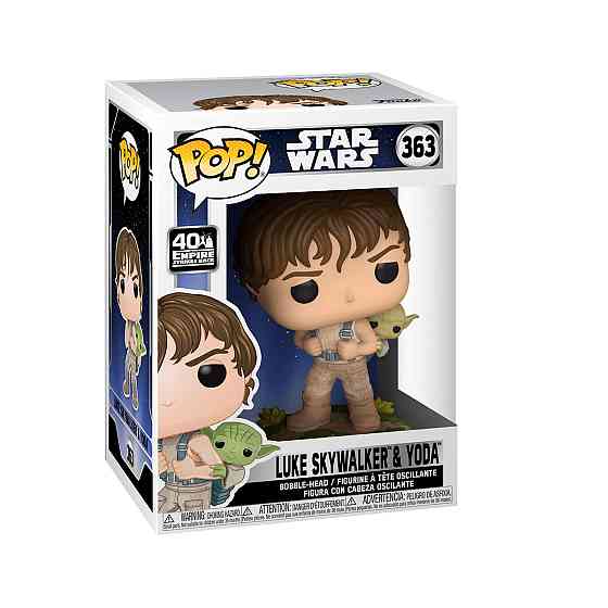 Ігрова фігурка FUNKO POP! - Люк з Йодою Дніпро