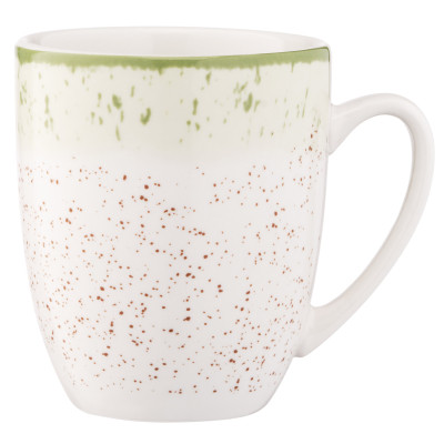 Чашка Ardesto Siena, 360мл, порцеляна, біло-зелений (AR2936SWG) Винница - изображение 5