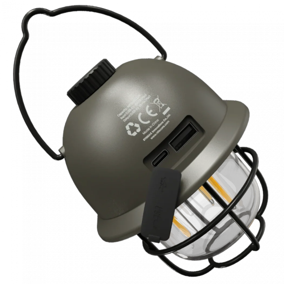 Кемпинговый подвесной фонарик Nitecore LR40 100лм с Power Bank Type-C (Зеленый) Винница