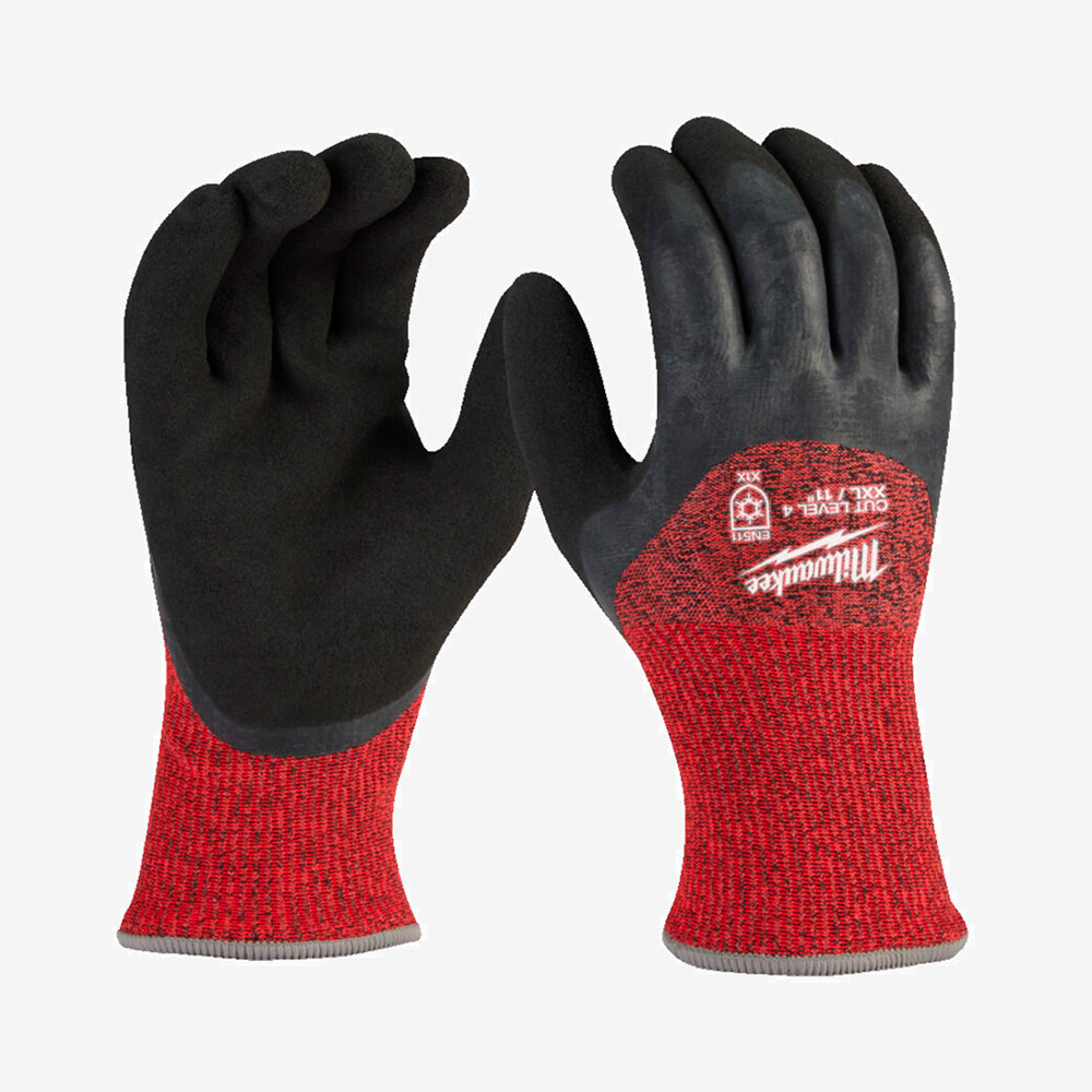 Перчатки MILWAUKEE с сопротивлением порезам 1/A уровня, зимние, 11/XXL, (12шт) Одесса - изображение 1