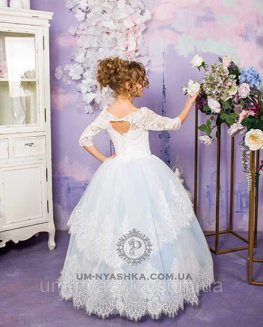 Длинное нарядное платье Ева на 4-6, 6-7, 8-10 лет Кривой Рог - изображение 9