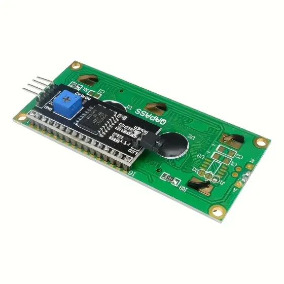 LCD 1602 модуль для Arduino, РК дисплей, 16х2 blue створений спеціально для виведення текстової інформації Київ