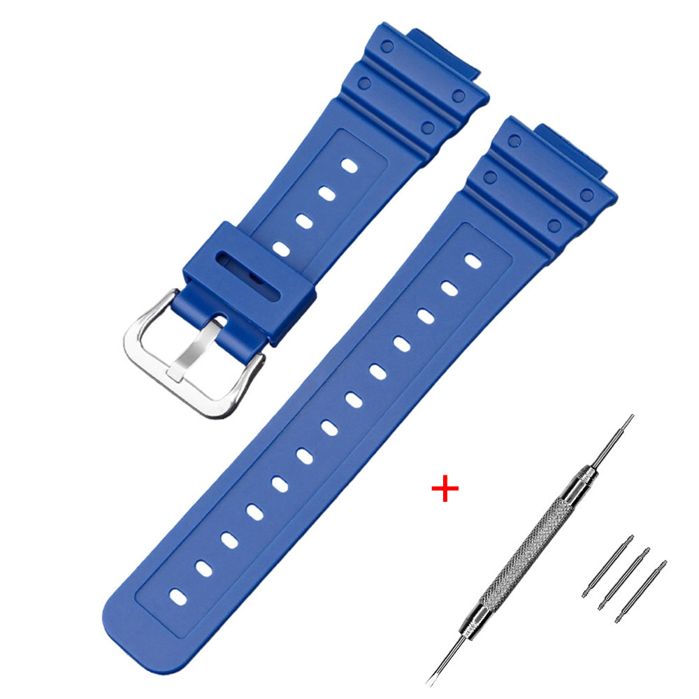 Ремінець для Casio G-Shock GA-2100 Blue SI SBR Київ - фото 1