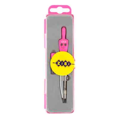 Циркуль ZiBi BASIS в пенале + запасной грифель, розовый, KIDS Line (ZB.5302BS-10) Винница